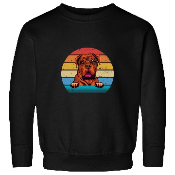 Discover Dog Great Dane Retro vintages Bordeaux Great Dane Sweatshirts