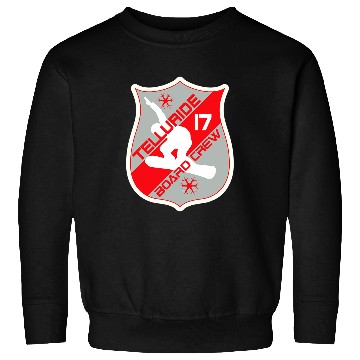 Discover Skiing Ski Telluride Colorado Board Crew Snowboarding Sweatshirts