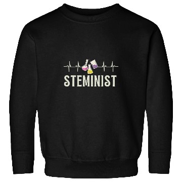 Discover Female Stem Scientist Technology Student Steminist 1 Sweatshirts