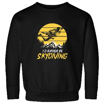 Discover skydiving parachute hang gliding gliding paragliding Sweatshirts