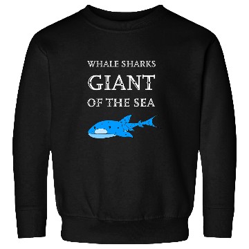 Discover Giant Whale Sharks Marine Life Shark Lover Sweatshirts