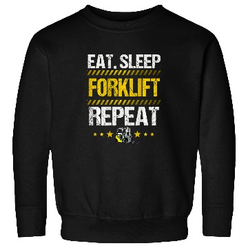 Discover Forklift Operator Design On Back Of Clothing 16 Sweatshirts