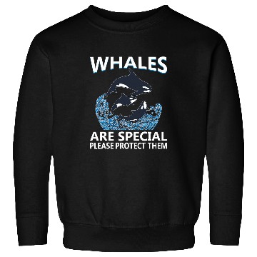 Discover Whales Orca Killer Whale Ocean Lover 1 Sweatshirts
