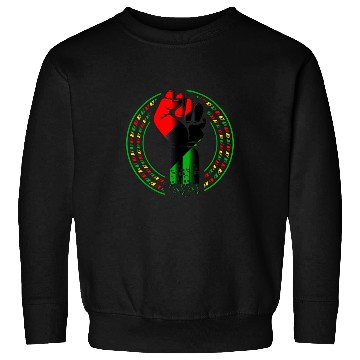 Discover BLM Pro Black Power Fist Sweatshirts