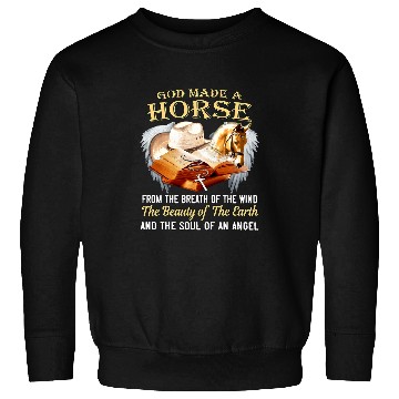 Discover Christian made a horse from the breath of the wind Christ Sweatshirts