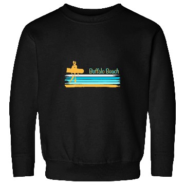 Discover Surf Life Buffalo Beach Paipo Belly Boarding Surfing Sweatshirts