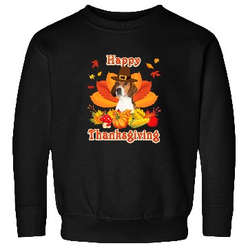 Discover Happy Thanksgiving English Foxhound Dog Im Thankful For My Sweatshirts