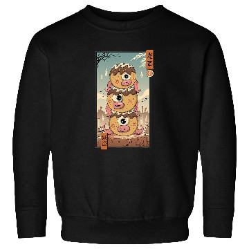 Discover Monster Takoyaki in Edo Sweatshirts