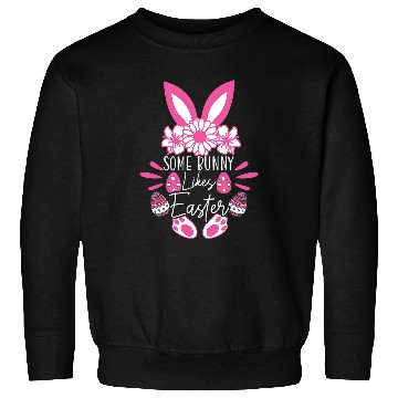 Discover Rabbits Easter Bunny Egg Hunting 2 Sweatshirts