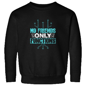 Discover No Friends Only Functions Programmer Code Coder Coding 2 Sweatshirts