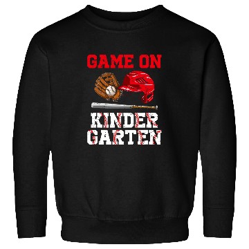 Discover game on kindergarten baseball back to school student kid boy Sweatshirts
