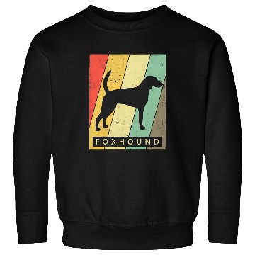 Discover Foxhound Dog Retro Vintage Sweatshirts