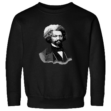 Discover Frederick Douglass lifelike illustration Sweatshirts