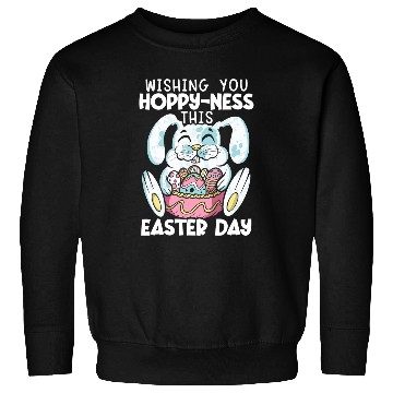 Discover Rabbits Easter Bunny Egg Hunting Sweatshirts