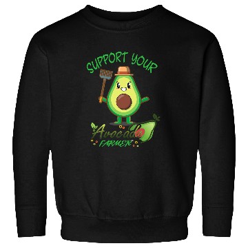 Discover Vegan Food And Avocado Lover Or Avocado Farmer Funny Sweatshirts
