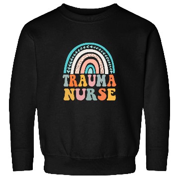 Discover Trauma nurses Rainbow Emergency nurses Week Registered nurses 1 Sweatshirts