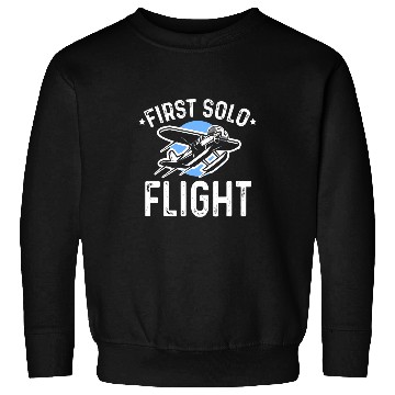 Discover First Solo Flight T New Pilot 1 Sweatshirts