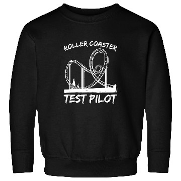 Discover Roller Coaster Test Pilot Sweatshirts