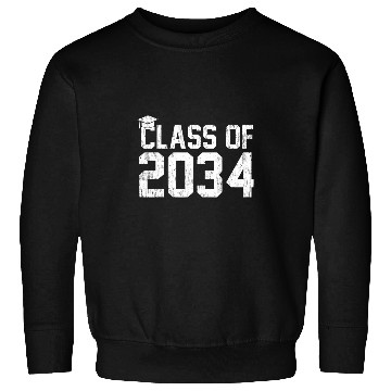 Discover vintages Class of 2034 Back to school Sweatshirts
