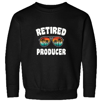 Discover Retired Producer Funny Retirement Congratulations Sweatshirts