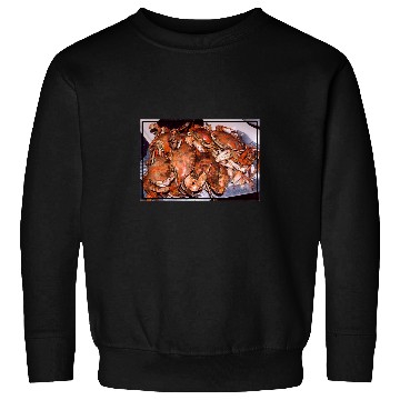 Discover Steamed Blue Crab Photograph Sweatshirts