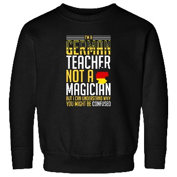 Discover German Teacher Germany Flag Language Lesson Student 7 Sweatshirts
