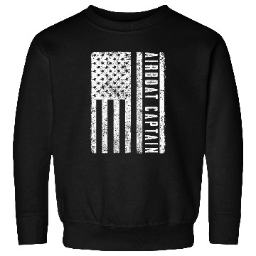 Discover Airboat Captain Hydroplane Propeller Swamp Sweatshirts