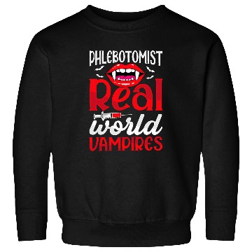 Discover Vampire Blood Draw Funny Phlebotomy Technician Phlebotomist Sweatshirts