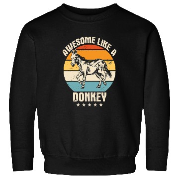 Discover Donkey Animal Sweatshirts