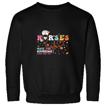 Discover nurses Week 2024  nursess Make The Difference Sweatshirts