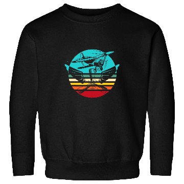 Discover Pilot model fly model flight model maker plane Sweatshirts