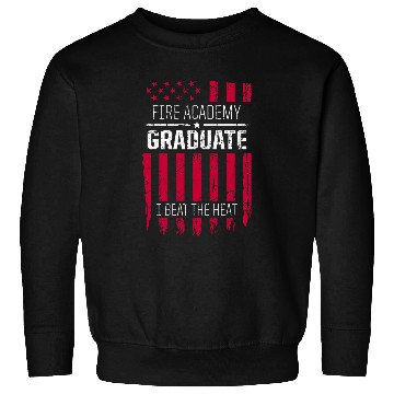 Discover Academy Student Beat Fireman Graduation Sweatshirts