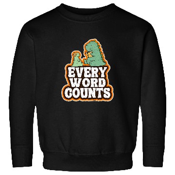 Discover Every Word Counts Speech Language Pathologist Speech Therapy Sweatshirts