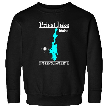 Discover Priest Lake Idaho Sweatshirts
