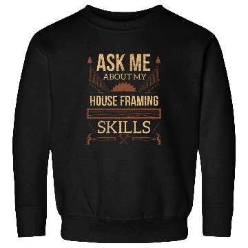 Discover Funny Carpenter Construction Woodworker Sweatshirts