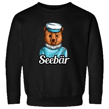 Discover North Germany North German Sailor Captain Sea Bear Sweatshirts