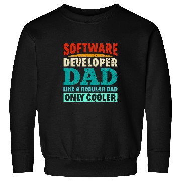 Discover Software Developer Dad Computer Programmer Coding 2 Sweatshirts