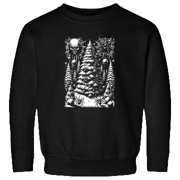 Discover Frightful Festive Forest Gothic Winter Sweatshirts