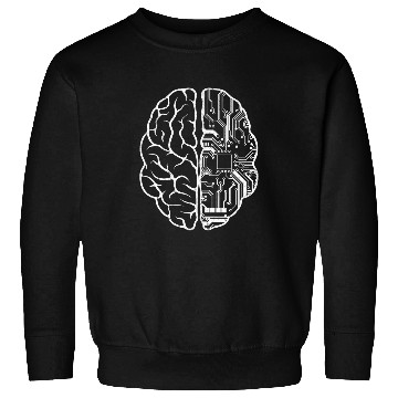 Discover Programmer Coder Brain Funny Computer Coding Geek Novelty Sweatshirts