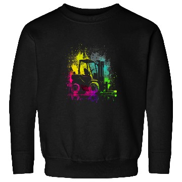 Discover Forklift operator forklift truck 3 Sweatshirts