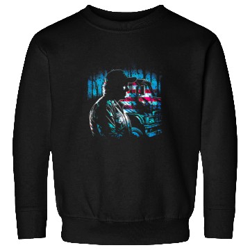 Discover Funny trucker American Big Rigs Diesel Truck Driver 13 Sweatshirts