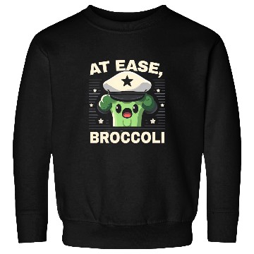 Discover At Ease Broccoli Funny Graphic Tees 1 Sweatshirts