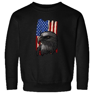 Discover American Bald Eagle Independance American Flag Eagle 21 Sweatshirts