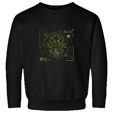 Discover Blue Beetle Scarab Outline Schematics Chest Logo Sweatshirts