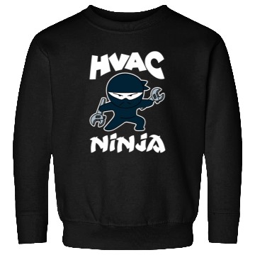 Discover HVAC Tech Design For Ac Repairman HVAC Ninja Sweatshirts