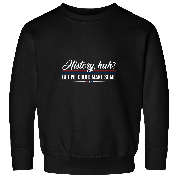 Discover History Huh Red White and Royal Blue Pride Rwrb History Sweatshirts