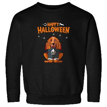 Discover Dog Cocker Spaniel Halloween Costume Vampire Dracula Sweatshirts