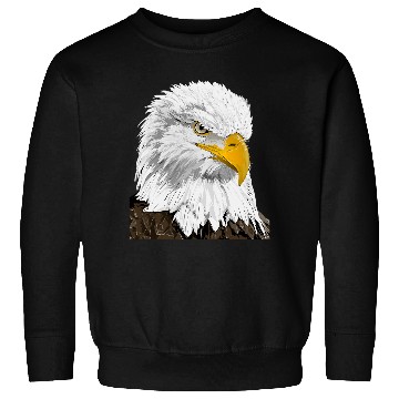 Discover Bald Eagle Head Sweatshirts