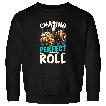 Discover Backgammon Player Strategy Board Game Dice Game 12 Sweatshirts