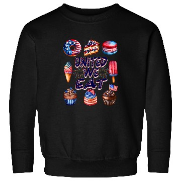 Discover Funny 4th of July United We Eat Sweatshirts